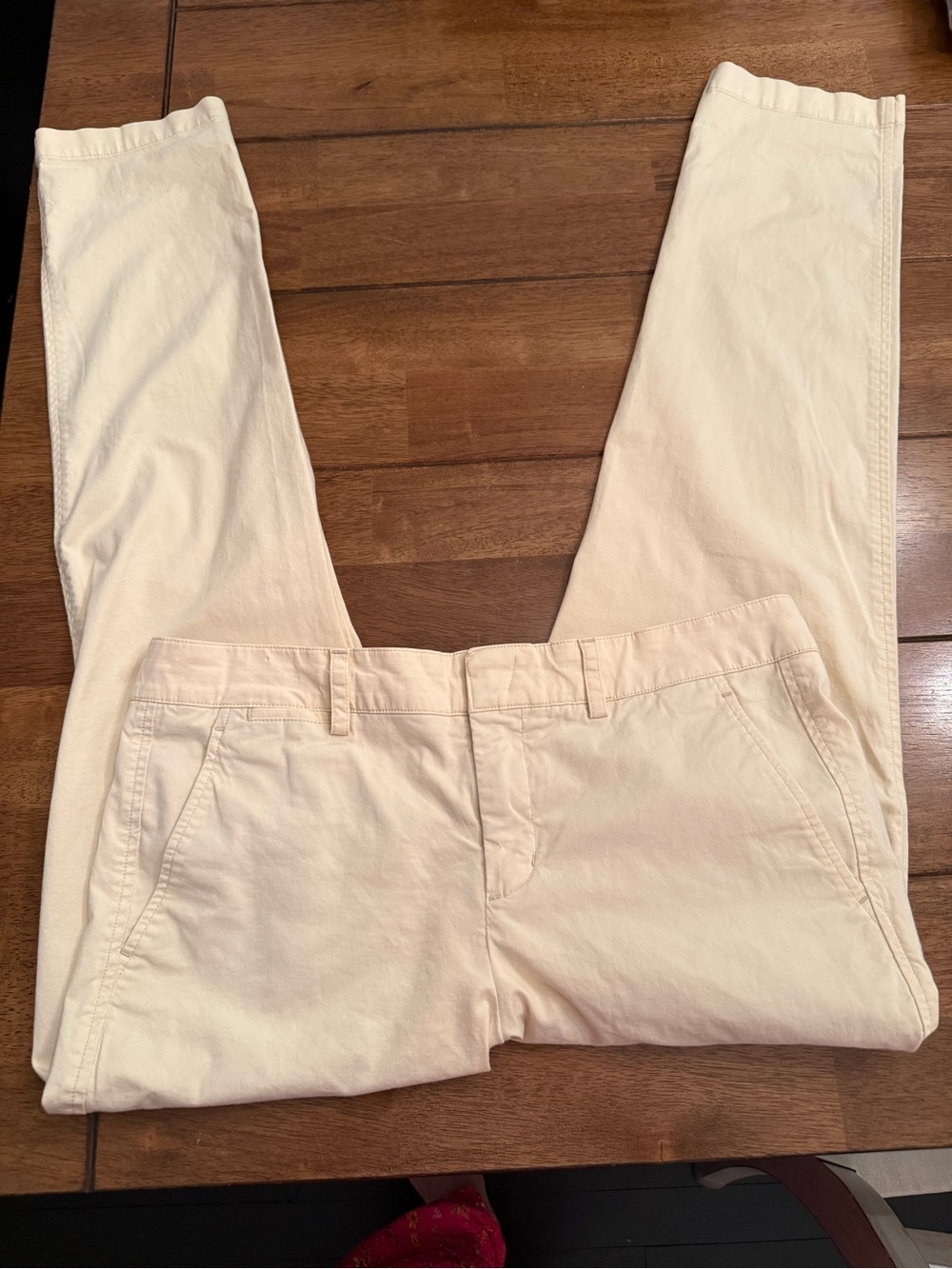 VINCE Cotton Blend  Straight Leg Pants – Size 8 preppy, coastal, country club,